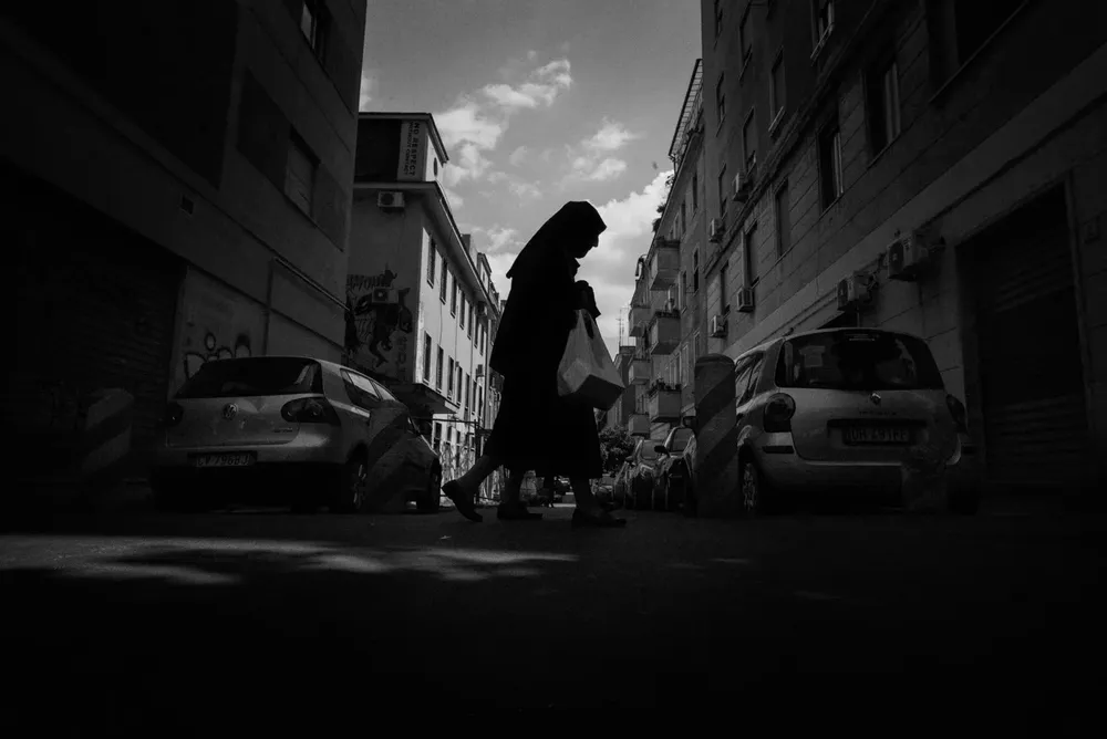 Priests & nuns — photograph by Eolo Perfido