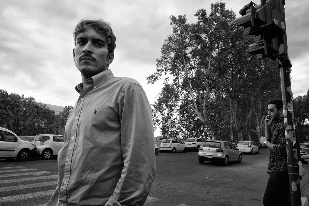Street portraits — photograph by Eolo Perfido