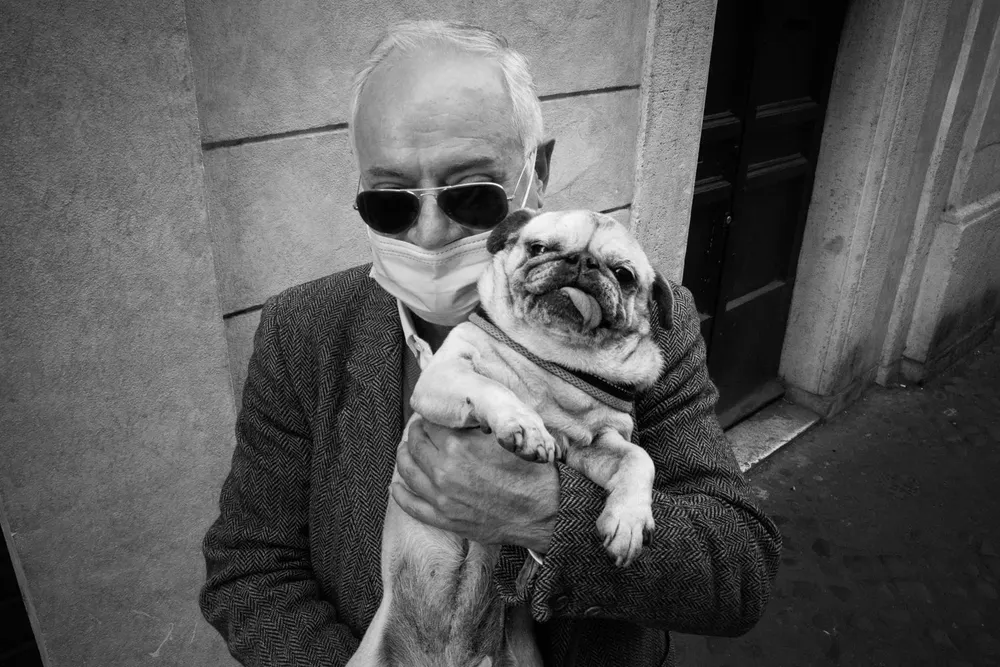 Street portraits — photograph by Eolo Perfido