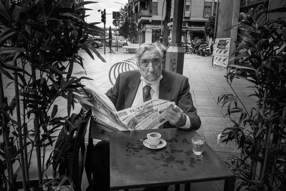 Street portraits — photograph by Eolo Perfido