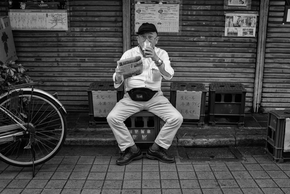 Reading — photograph by Eolo Perfido