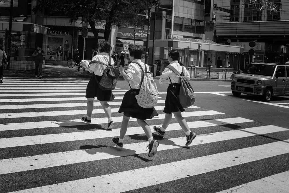 Tokyoites — photograph by Eolo Perfido