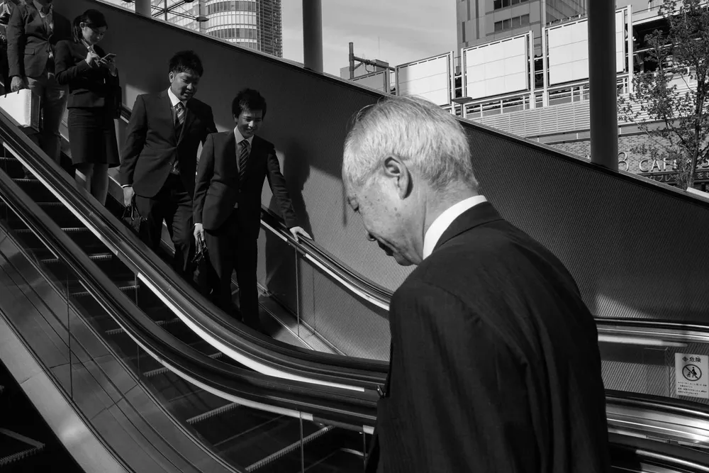 Tokyoites — photograph by Eolo Perfido