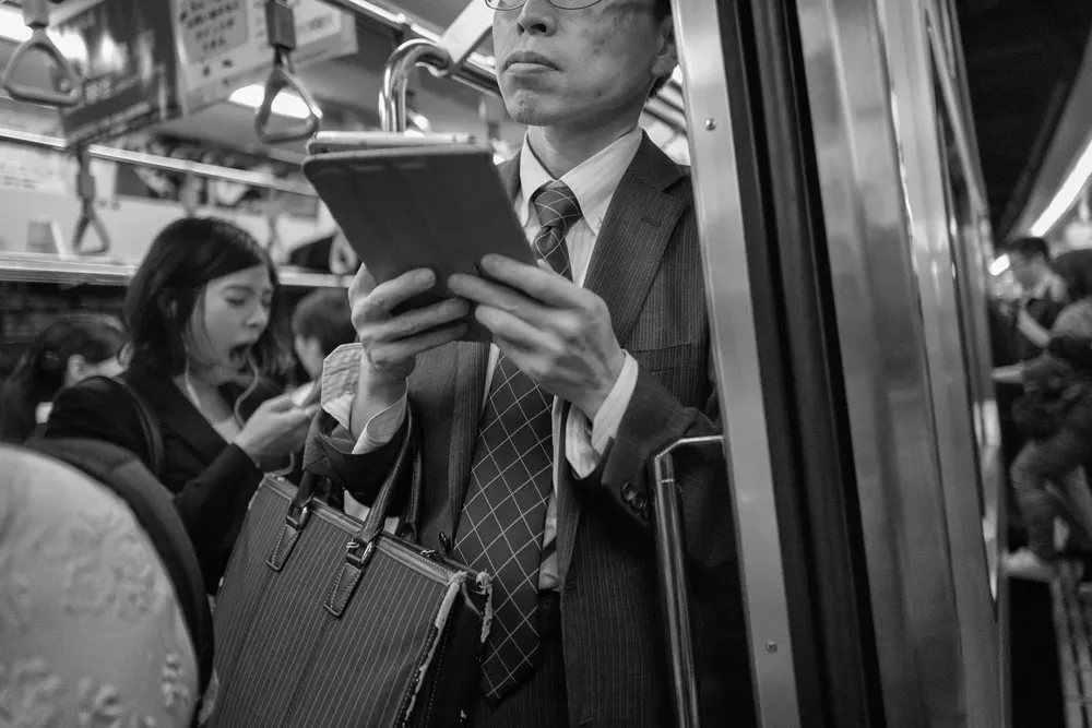Tokyoites — photograph by Eolo Perfido